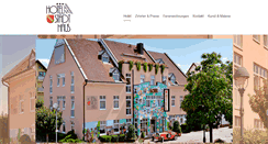 Desktop Screenshot of hotel-am-stadthaus.com